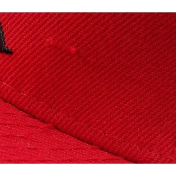 Air Jordan True Jumpman Flight NBA Red 100% Wool Adjustable Snapback Hat Cap - Picture 5 of 14